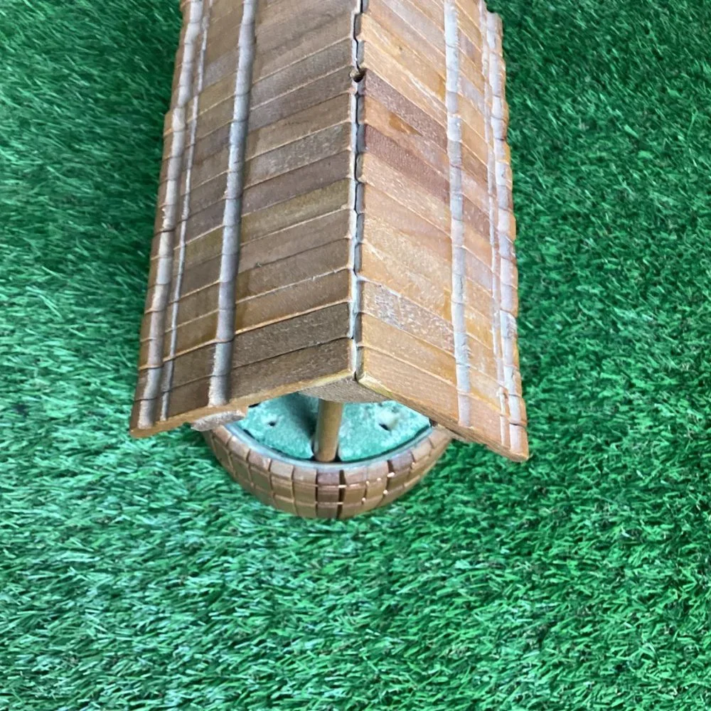 Vintage Wishing Well Planter Wooden Table Top